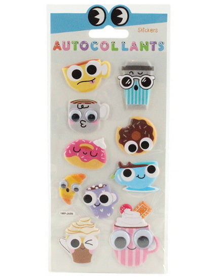 Autocollants 3D boissons