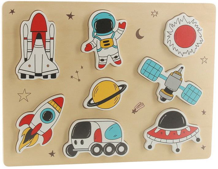 Casse-tête Chunky en bois Espace