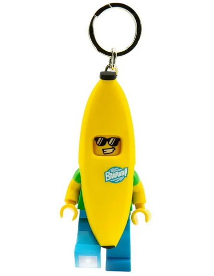 Porte-clés lumineux mini figurine LEGO Banane