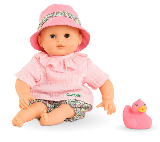 Poupée 30 cm bébé bain Coralie