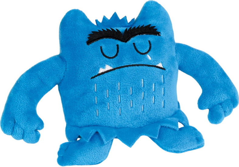 Couleur des émotions: mini peluche monstre bleue(La)