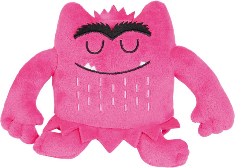 Couleur des émotions: mini peluche monstre rose(La)