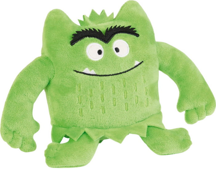 Couleur des émotions: mini peluche monstre verte(La)