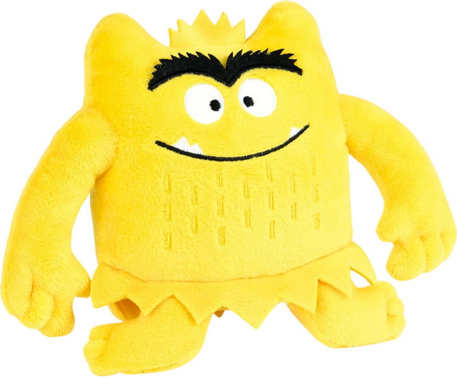 Couleur des émotions: mini peluche monstre jaune(La)