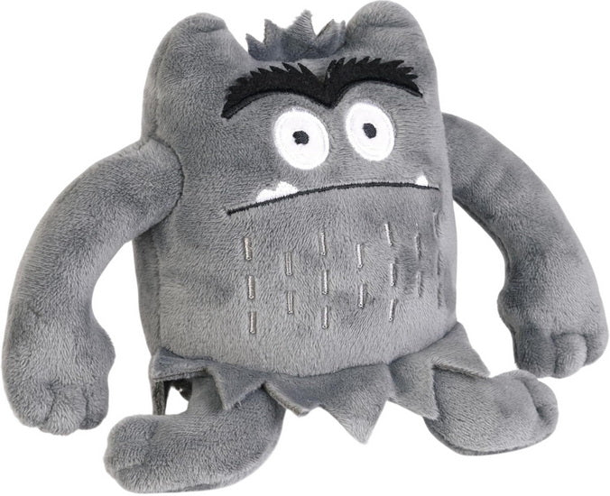 Couleur des émotions: mini peluche monstre grise(La)