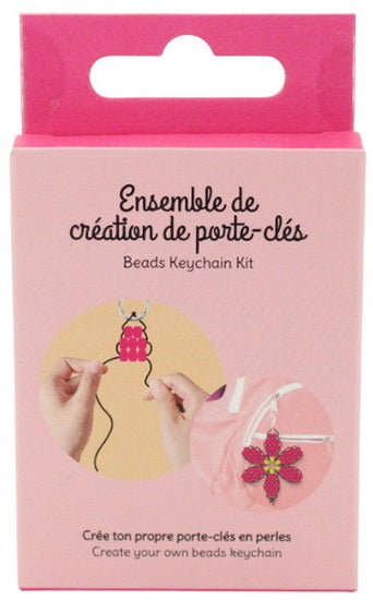 Ens. Création porte-clés fleur