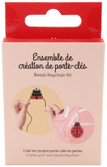 Ens. Création porte-clés coccinelle