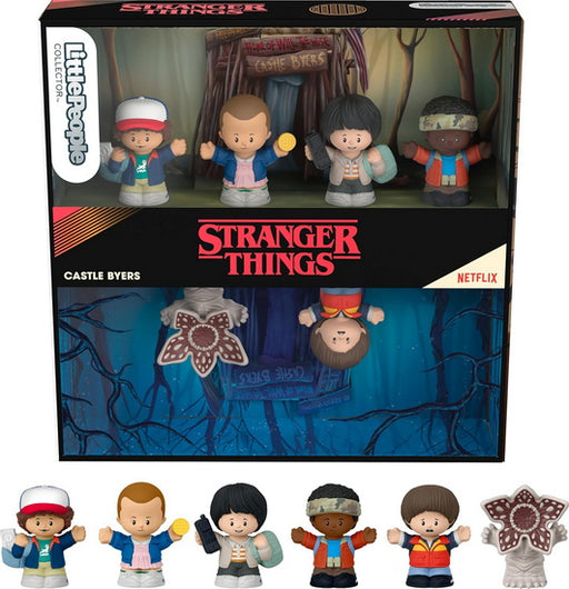 Ensemble de Figurines Little People Stranger Things Castle Byers