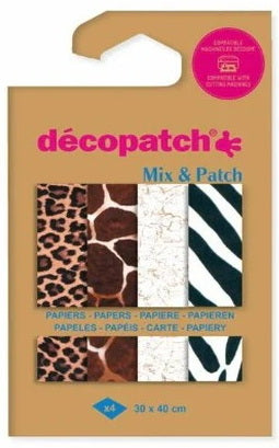 Feuilles Décopatch – peaux de bêtes (4)