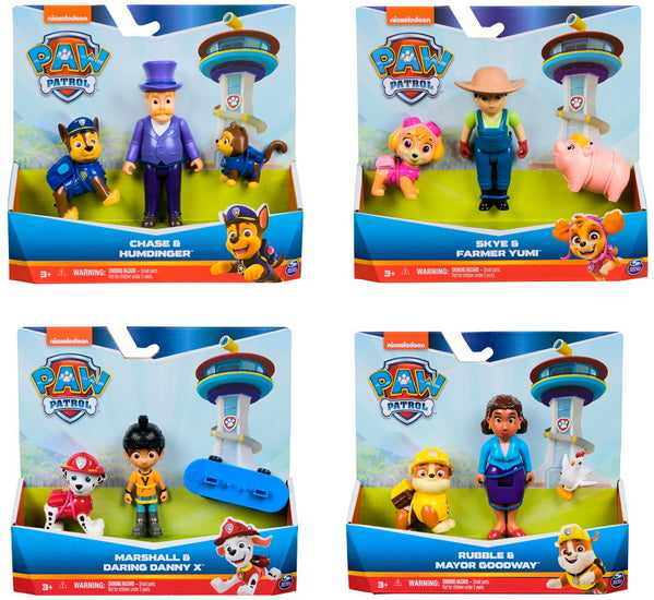 Pat' Patrouille Figurines Héros 4 AS