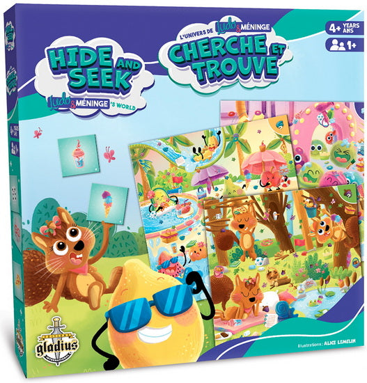 Cherche et Trouve  L'univers de Ludo et Méninge