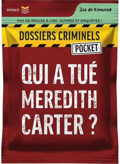 Qui a tué Meredith Carter? Pocket