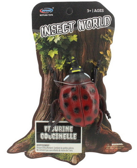 Figurine coccinelle 