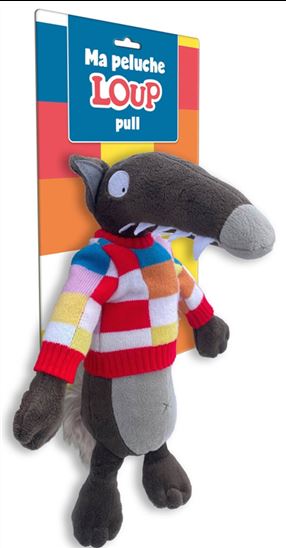 Ma peluche loup pull