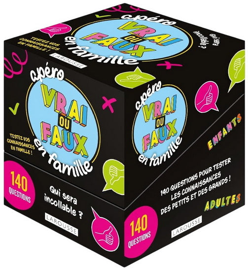 Apéro VRAI ou FAUX en famille