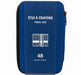 Coffre pour 48 crayons - Bleu