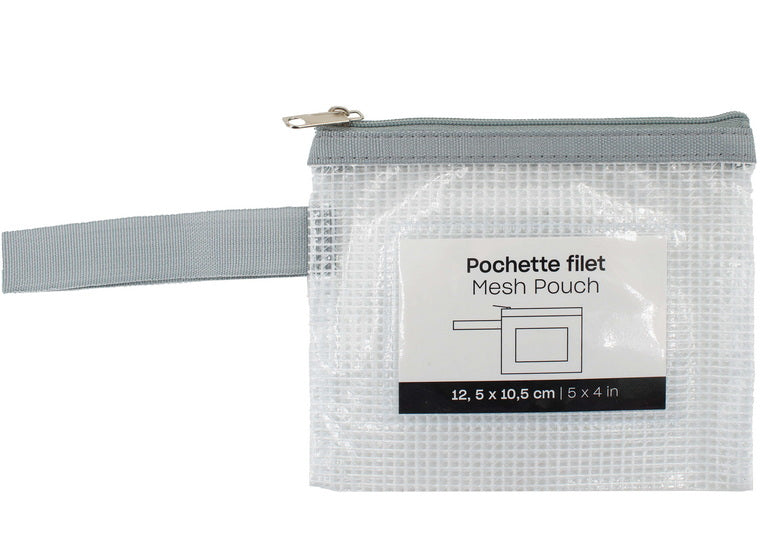 Pochette filet  - Gris