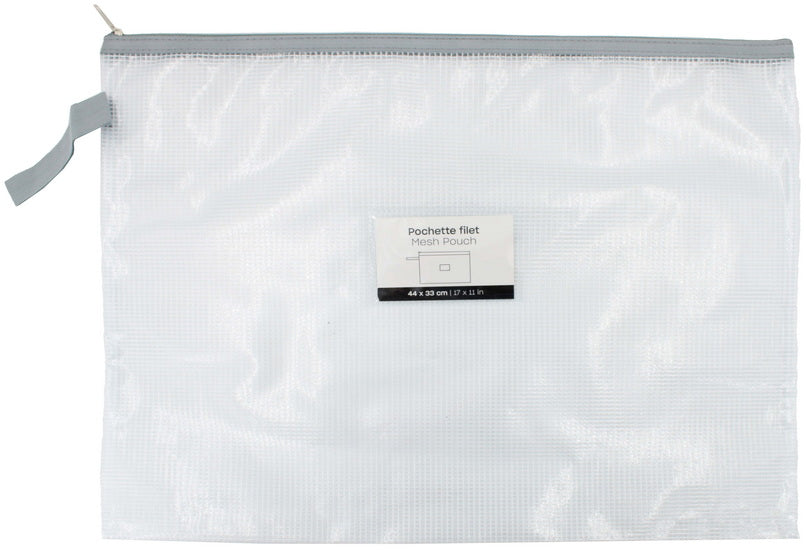 Pochette filet 11x17po - Gris