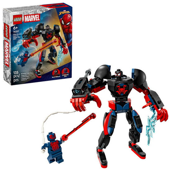 Le robot de Miles Morales contre Spider-Man 2099