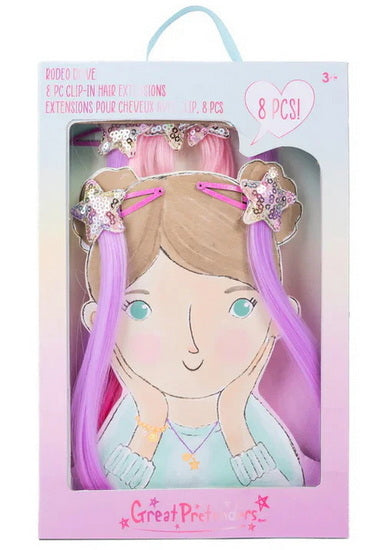 Extensions à clips multicolores rodeo drive 8 AS