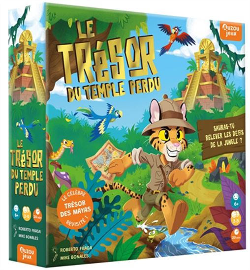 Trésor du temple perdu : Sauras-tu relever les défis de la jungle ?(Le) Cof.