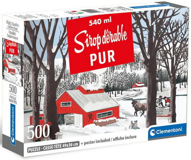 Conserve de sirop d'érable 500 mcx