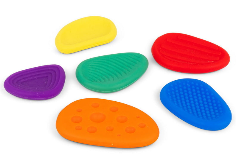 Ens. 6 pierres sensorielles antistress