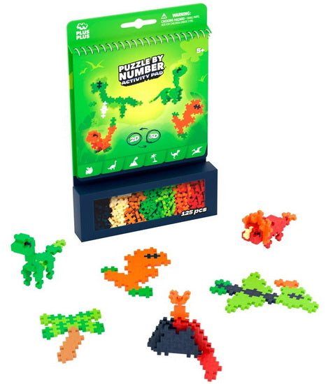 Casse-tête par numéros dinosaures 125 mcx