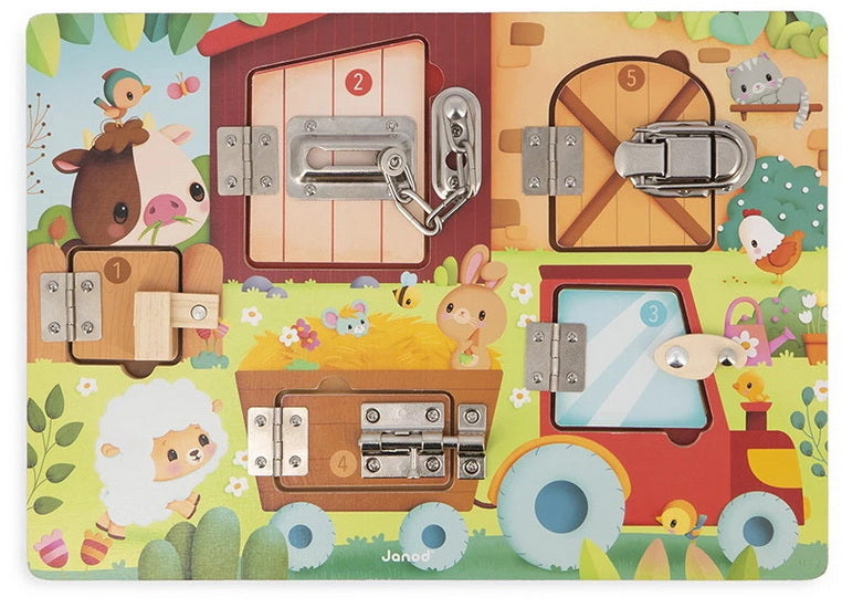 Planche à cadenas The Farm