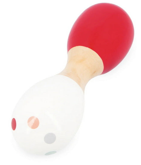 Maracas avec haltères confetti