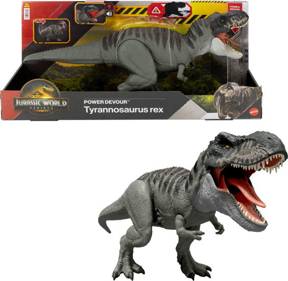 Jurassic World Rebirth Machoire puissante Figurine Tyrannosaure Rex