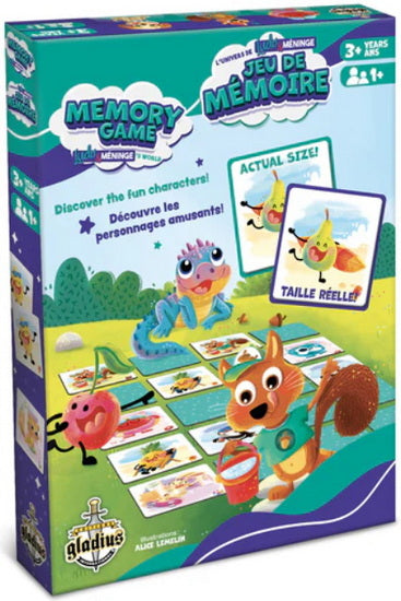 Jeu de mémoire Ludo et Méninge