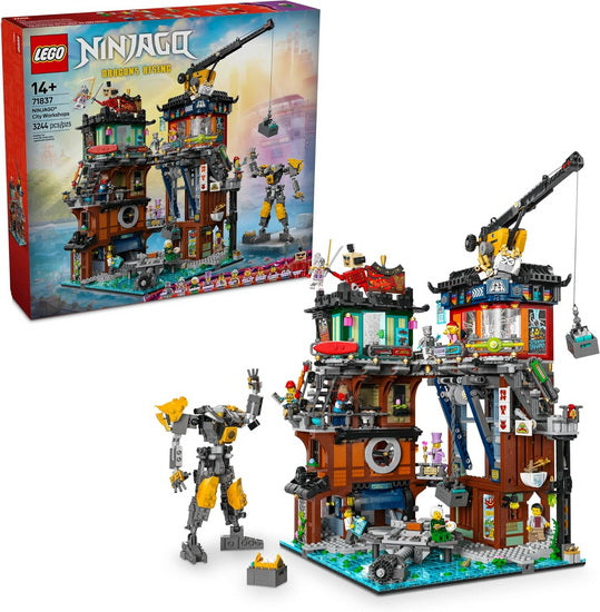 Les ateliers de la ville de NINJAGO