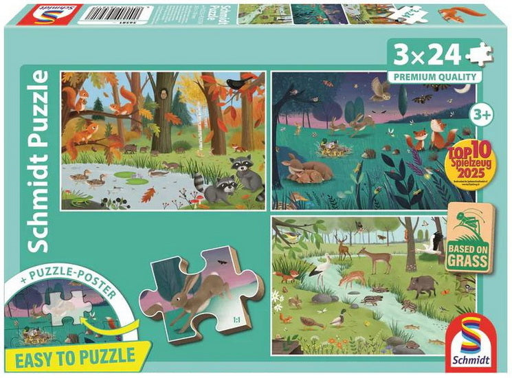 Ens Faune de la forêt et de la prairie 3x24 mcx