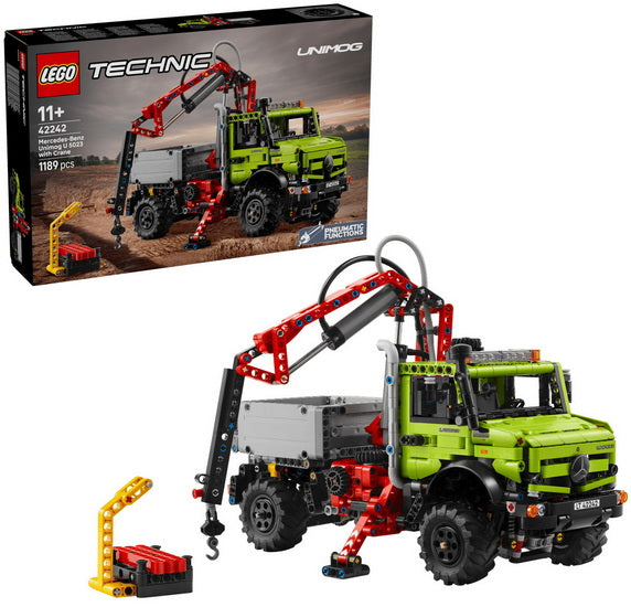Mercedes-Benz Unimog U 5023 avec grue