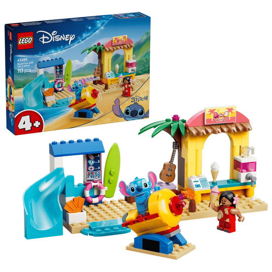 Jeux de plage avec Lilo et Stitch