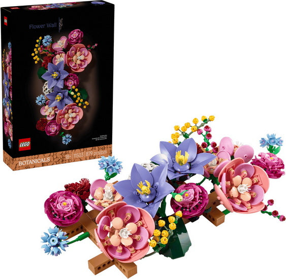 Le mur de fleurs