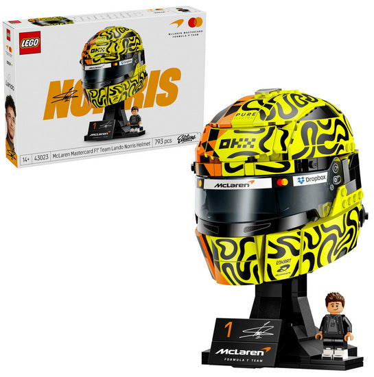 Le casque McLaren Mastercard F1 Team Lando Norris