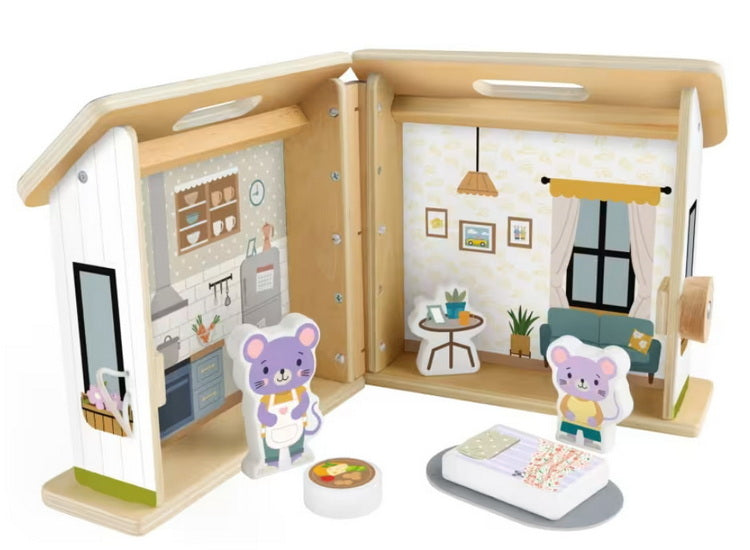 Maison en bois à emporter