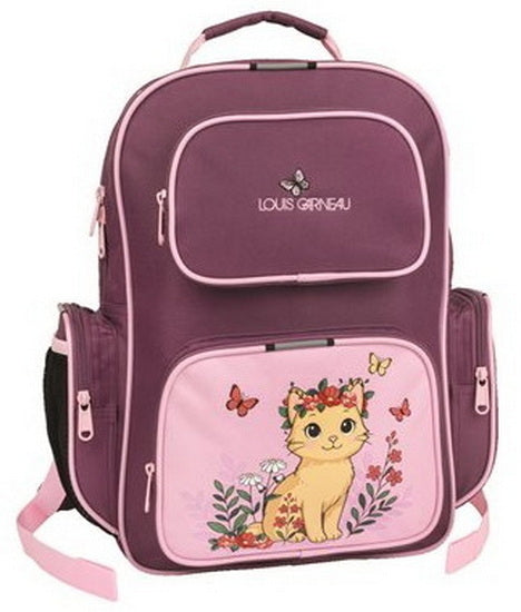 Sac à dos à 4 pochettes Chat