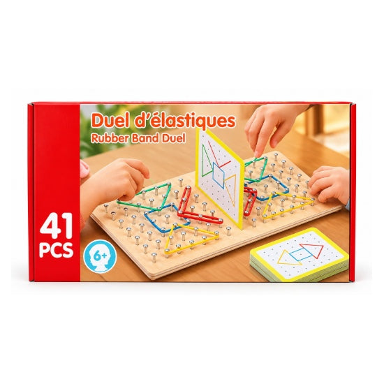 Jeu de bataille à l'élastique