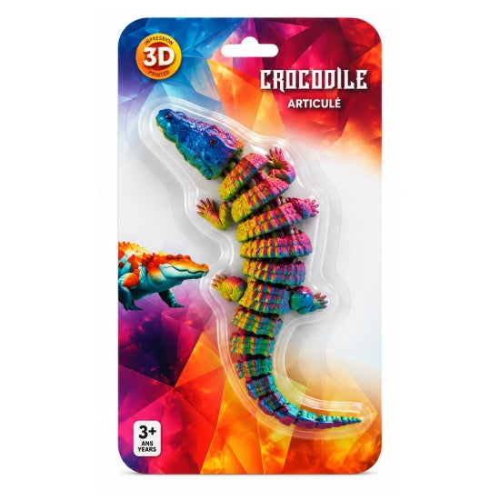 Figurine 3D Crocodile