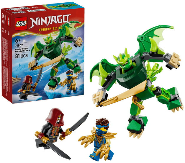 Pack de combat : le robot dragon de Lloyd