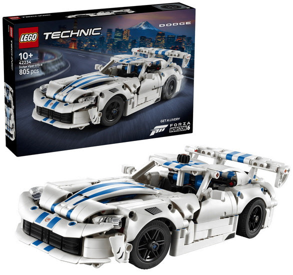 Voiture de sport Dodge Viper GTS-R