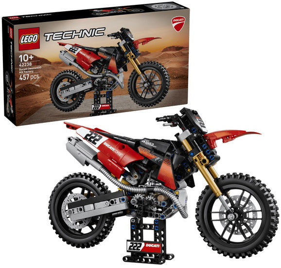 La moto Ducati Desmo450 MX Factory