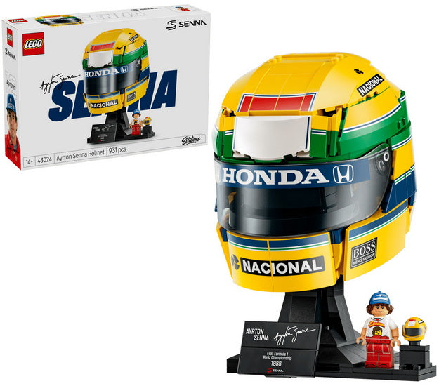 Le casque d’Ayrton Senna