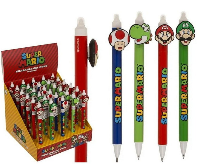 Stylo effaçable Super Mario 5AS