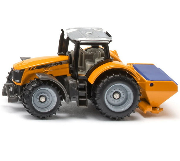 Tracteur Massey Ferguson avec épandeur de sel