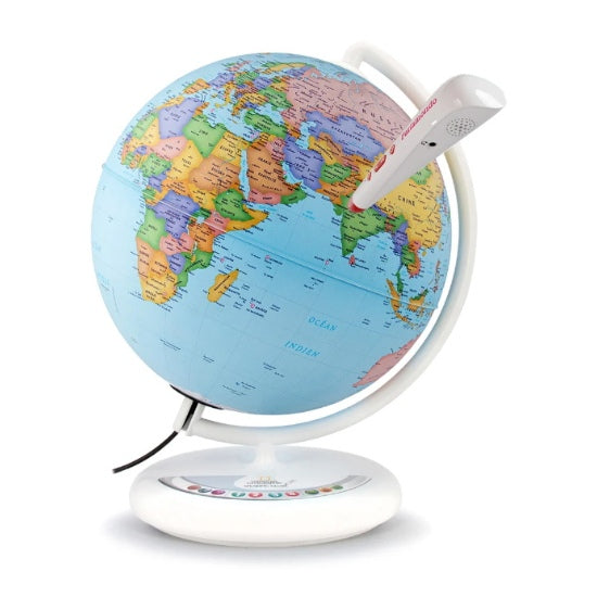 Globe Natgeo parlant FR - 25cm