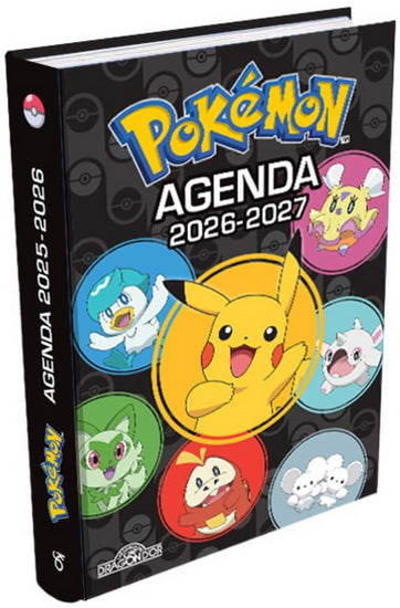 Pokémon : agenda avec jeux 2026-2027